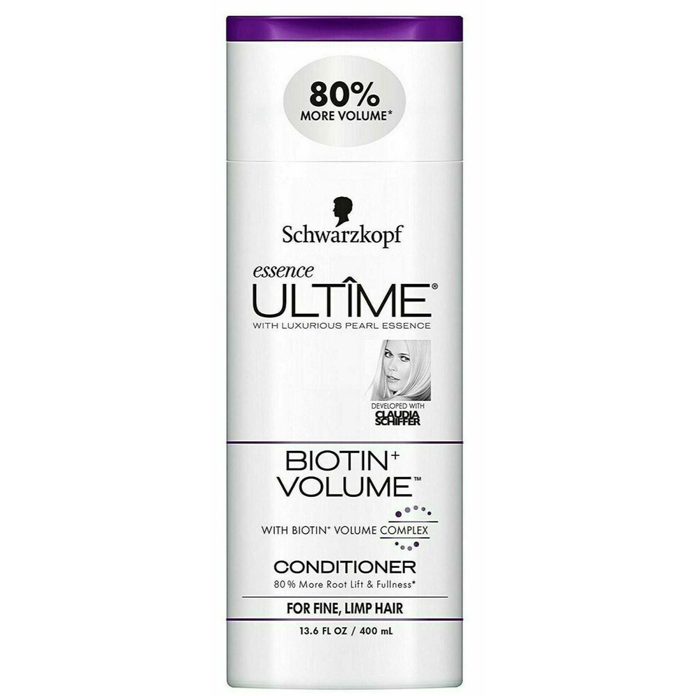 Schwarzkopf Essence Ultime Biotin Volume Conditioner Limp Hair 17.6oz RARE